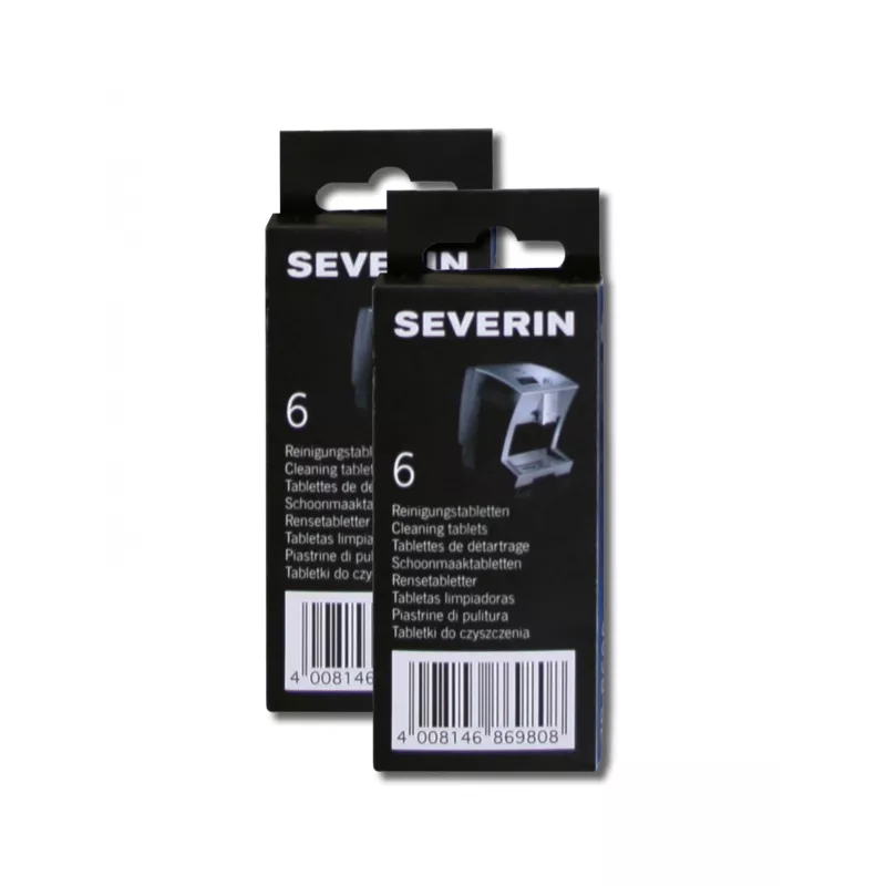 Severin ZB 8698 pastiglie detergenti per macchine da caffè automatiche, 6 pz.
