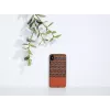 Custodia per smartphone man and wood per iPhone XS Max – motivo a quadri marrone con bordo nero
