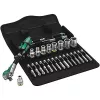 Wera Zyklop Speed 8100 SA 6 set con cricchetto, inserti e bussole, 28 pz.