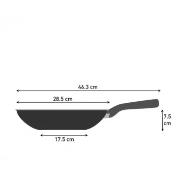 Padella wok Tefal So Light 28 cm — induzione, rivestimento antiaderente, leggera