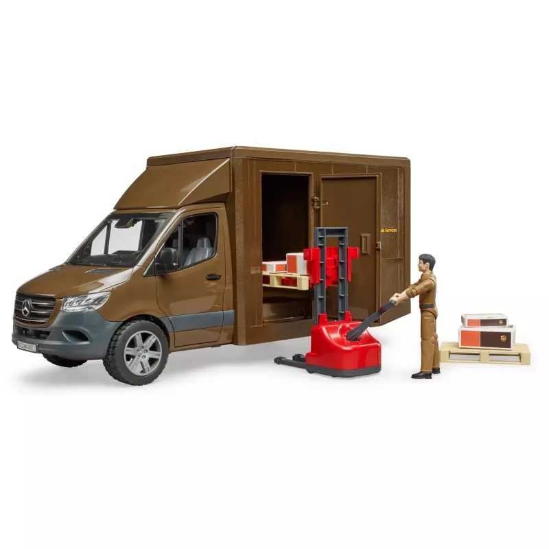 Modellino furgone BRUDER 02678 preassemblato 1:16