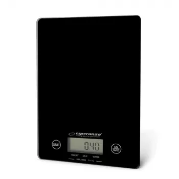 Esperanza EKS002K bilancia da cucina elettronica nera da tavolo rettangolare