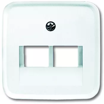 Busch-Jaeger 1753-0-8402 - bianco - opaco - universale - 0214 - 0215 - 0220/12-507 - 0221/12-507 - 0218 - 0217 (1803-02-214)