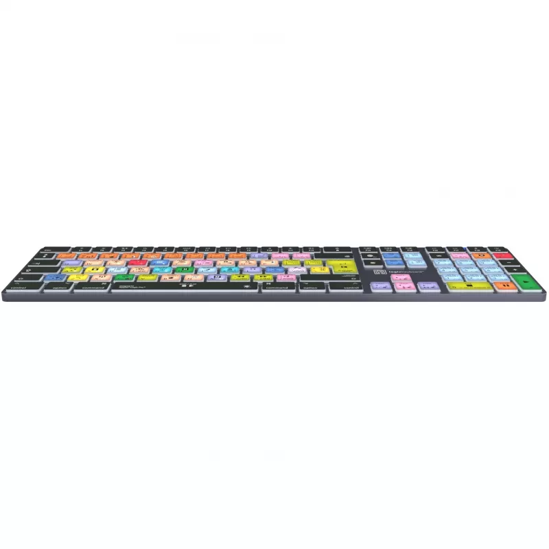 Tastiera LogicKeyboard Apple Logic Pro X2 Titan DE Mac — LKB-LOGXP2-TM-DE, layout tedesco