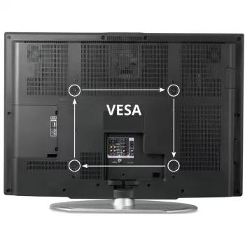 Wentronic Goobay adattatore VESA per supporto TV a parete, nero - per estendere le misure VESA di un supporto TV a parete (63267)