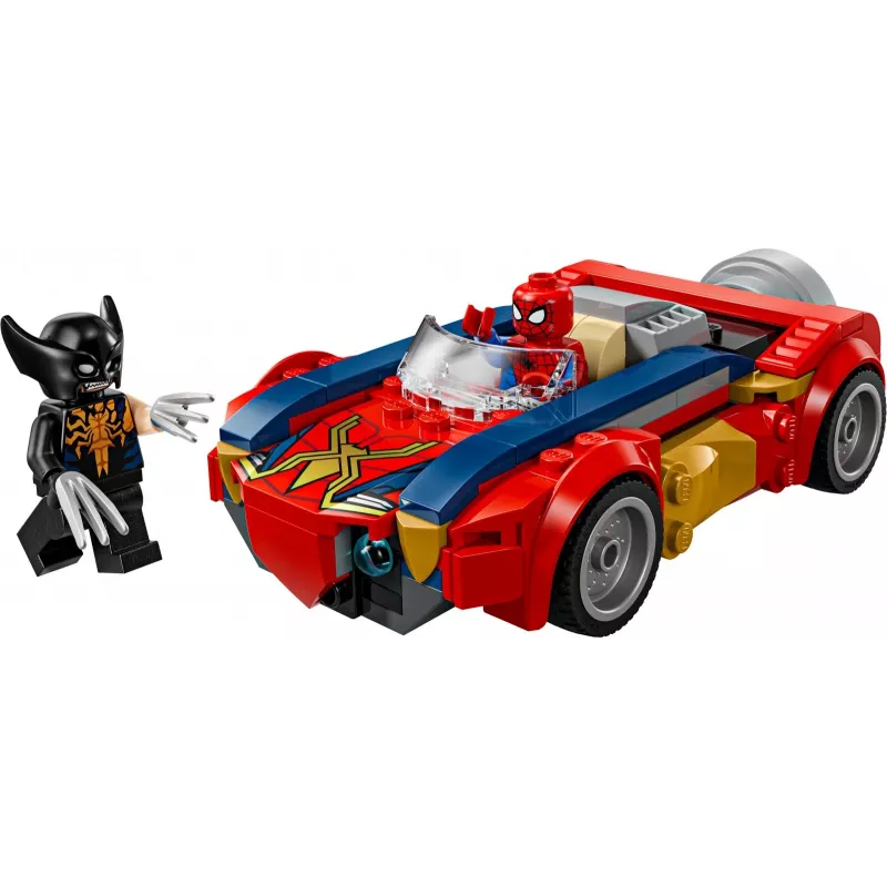 LEGO MARVEL 76336 Auto di Spider-Man vs. Wolverine venomizzato