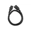 Cavo di alimentazione Gembird PC-189 nero connettore femmina C14