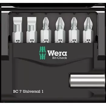Punta per cacciavite Wera 05056295001 6 pz 25 mm