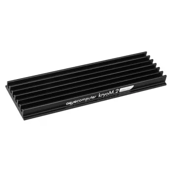 Dissipatore Aqua-Computer kryoM.2 — alluminio/acciaio inox, 70×24×9 mm
