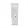 Set organizzatore di cavi QOLTEC 52236 — 100 pezzi, bianco