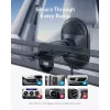 Caricabatterie magnetico wireless per auto Anker MagGo 15W — ricarica rapida magnetica Qi 15W per smartphone, nero