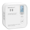 Rilevatore di monossido di carbonio QOLTEC 52577 — allarme a batteria, livello sonoro 85 dB