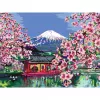 Ravensburger Set da colorare CreArt Ciliegio giapponese 23914 – set artistico per colorare
