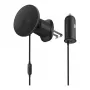 Supporto magnetico per auto e caricabatterie USB‑C Baseus 15 W/25 W nero