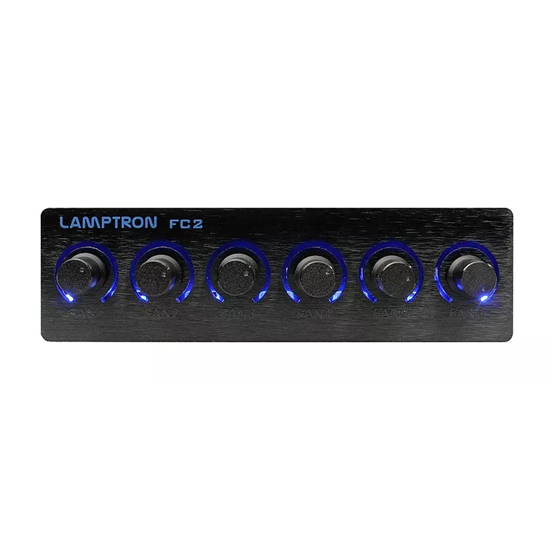 Controller ventole Lamptron FC2 4 canali 30 W (PWM/regolazione a tensione per ventole PC)