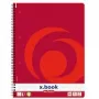 Quaderno Herlitz 10834117 A4 80 fogli rosso