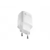 Caricabatterie con filo per dispositivi mobili NATEC NUC-2140, 30W, USB-C PD 3.0 + USB-A, Samsung AFC, bianco