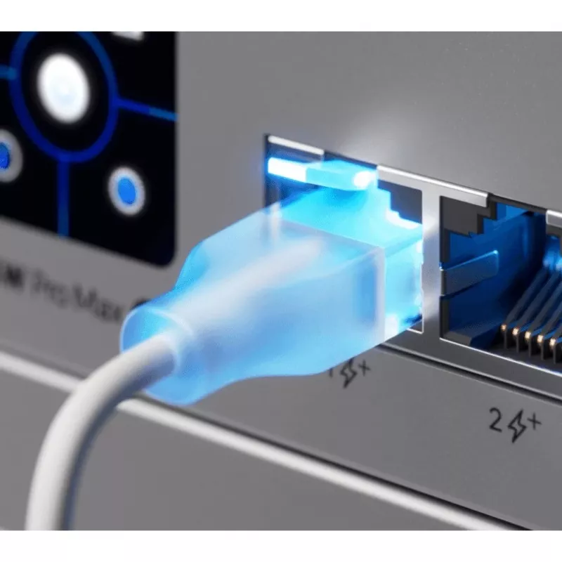 Ubiquiti UACC-Cable-Patch-EL-0.15M-W Cavo di rete traslucido, bianco Cat6
