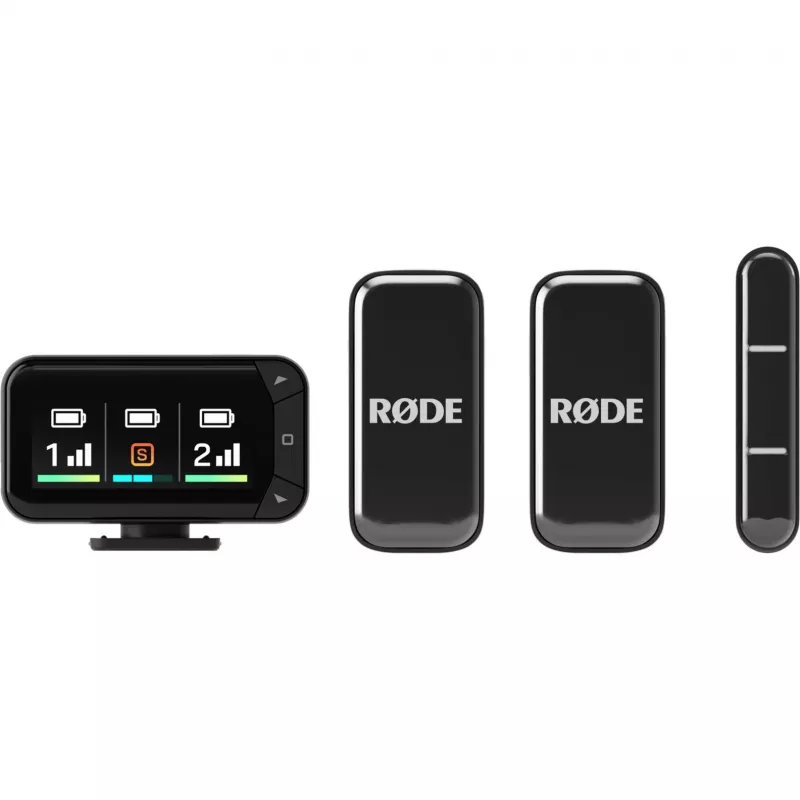 Kit microfono lavalier senza fili Rode Wireless Micro Camera Kit con trasmettitore e ricevitore wireless