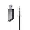 Savio TR-16 Trasmettitore adattatore AUX con funzione vivavoce, Bluetooth 5.3, Google Assistant/Siri