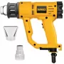 Pistola ad aria calda DeWalt D26411 — 1800 W, impugnatura a pistola, max 600 °C, flusso d'aria 450 l/min, giallo