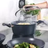 Pentola Salter BW12270EU7 24 cm in acciaio inox, adatta all'induzione, rotonda