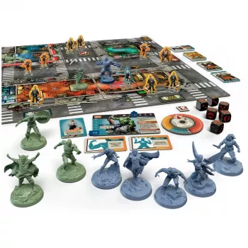 Gioco da tavolo Asmodee Marvel Zombies Heroes' Resistance — miniature cooperative crossover Zombicide