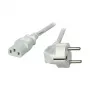 Cavo di alimentazione EFB-Elektronik spina Schuko 90° - C13 180°, grigio, 3,0 m, 3 x 1,00 mm² Produttore: EFB Elektronik (EK501.3V2)