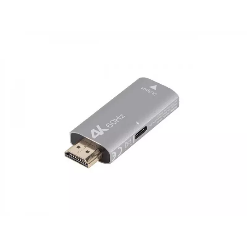 Adattatore cavo video Lanberg AD-HD-DP-01 HDMI Type-A DisplayPort argento