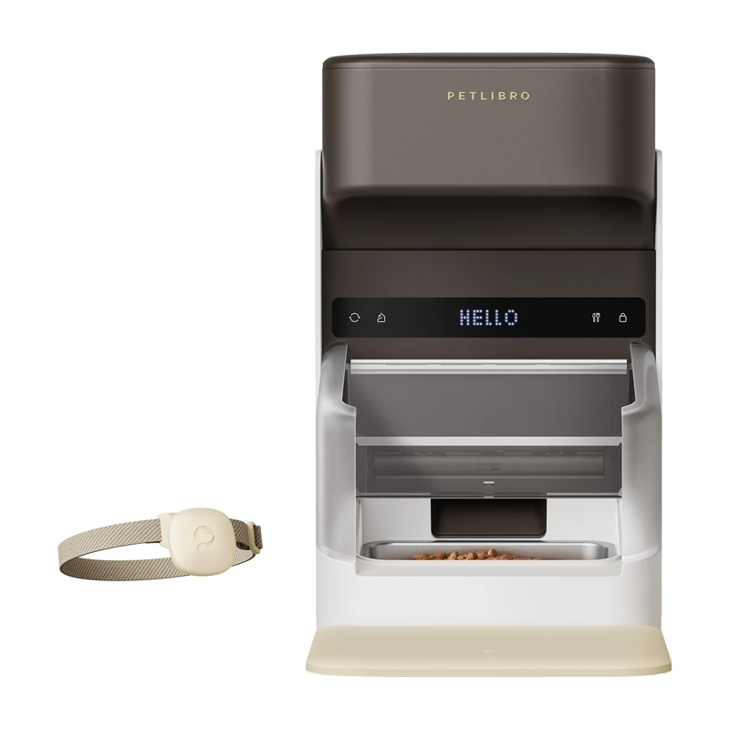 Distributore smart RFID per cibo Petlibro con collare, 3L