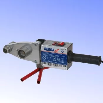 Dedra DED7515 Saldatrice per tubi in plastica, 800/1500 W