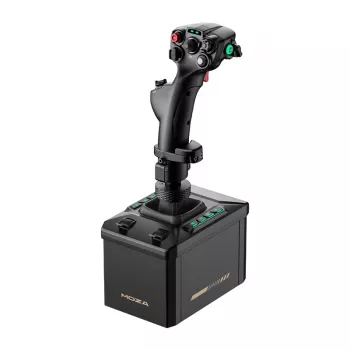 Kit supporto Flight MOZA AB6 Flight Simulator – nero struttura in ABS, alluminio e fibra di carbonio, alimentazione AC 110–220 V, potenza di picco 72 W