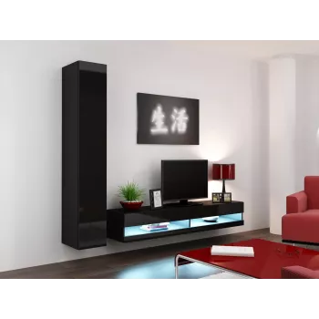 Cama supporto TV VIGO new 30/180/40 nero/nero lucido