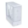 Case PC Midi Tower Lian Li LANCOOL 207 — bianco, pannello trasparente, supporta ATX/MicroATX/MiniITX, senza alimentatore