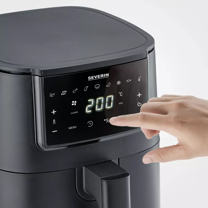 Friggitrice ad aria calda SEVERIN FR 2461 — capacità 4 L, nero