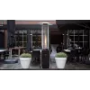 Termoconvettore SUNRED Flame Torch Gas | SFT15B | riscaldatore per terrazze | 12000 W | nero