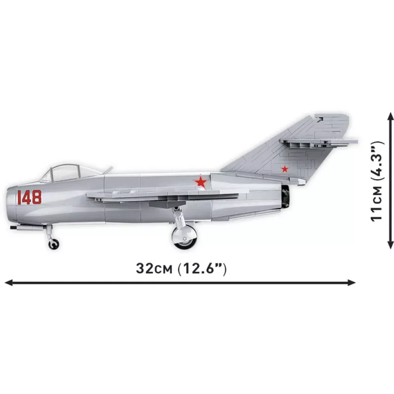 COBI Historical Collection Guerra di Corea MIG-15 codice NATO Fagot jet sovietico