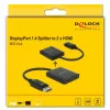 Video splitter DeLOCK 87769 DisplayPort su 2x HDMI