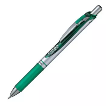 Penna gel retrattile Pentel EnerGel Xm verde