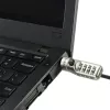 Cavo di sicurezza DICOTA D31933 antracite 2m lucchetto a combinazione