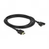 Cavo HDMI DeLOCK 85464 2 m HDMI Type-A standard nero