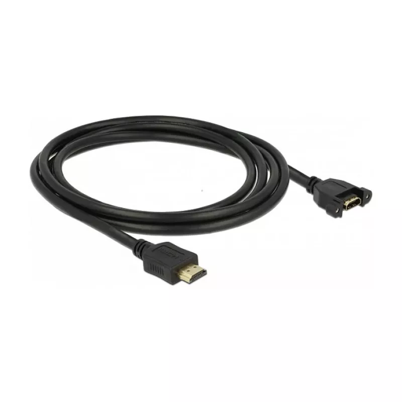 Cavo HDMI DeLOCK 85464 2 m HDMI Type-A standard nero