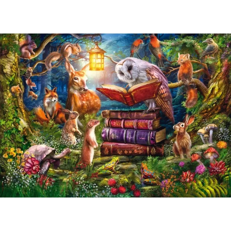 Schmidt Spiele puzzle Waldgeschichten bei Nacht – 1000 pezzi