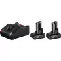 Bosch 1 600 A01 B20 set batteria ricaricabile e caricabatterie per utensili senza filo