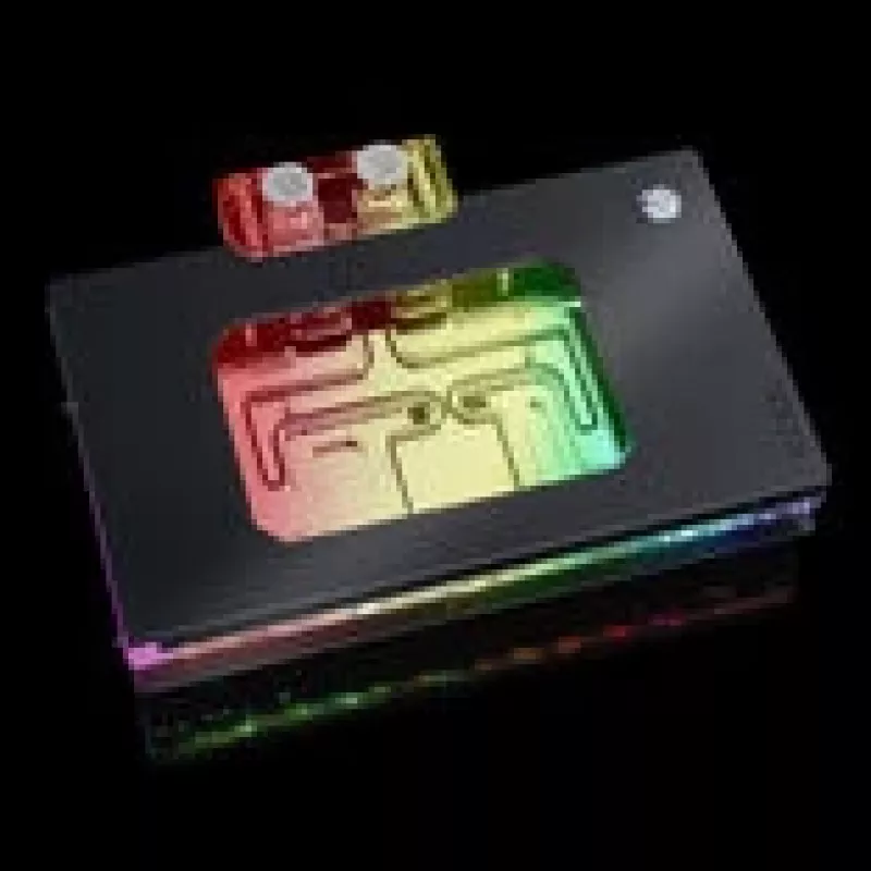 Bitspower NEBULA Suprim/Gaming Trio/Vanguard RTX 5090 waterblock per GPU BPM-VG5090MSR, ARGB, acrilico, nero