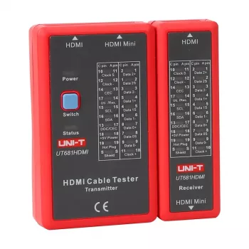 Tester per cavi HDMI No name UT681HDMI — verifica di continuità e cablaggio HDMI