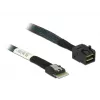 Cavo SAS DeLOCK 85081 0,5 m sottile SAS SFF-8654 Mini SAS HD SFF-8643