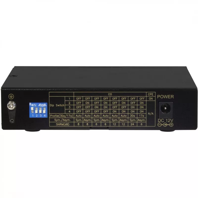 Modem ALLNET ALL-MC116VDSL2 160 Mbit/s 2x RJ45 SFP nero