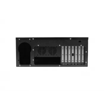 Case rack LANBERG SC01-3504-10B, 1x vano 3,5 pollici + 1x 2,5 pollici, 7 slot di espansione, 2x ventole frontali da 120 mm, USB2.0