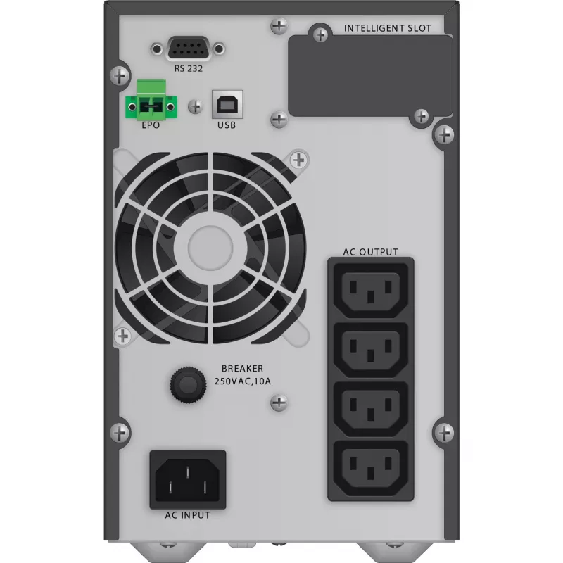 PowerWalker VFI 1000 TG doppia conversione (Online) 1 kVA 900 W 4 prese